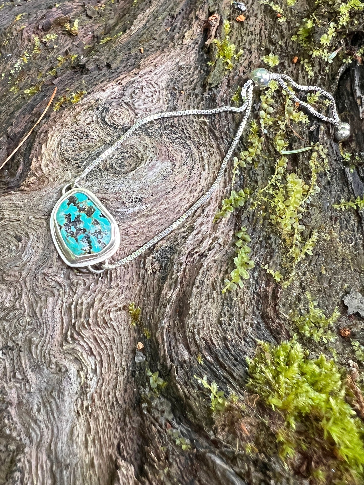 Alacron Turquoise Adjustable Bracelet (Small/Medium)