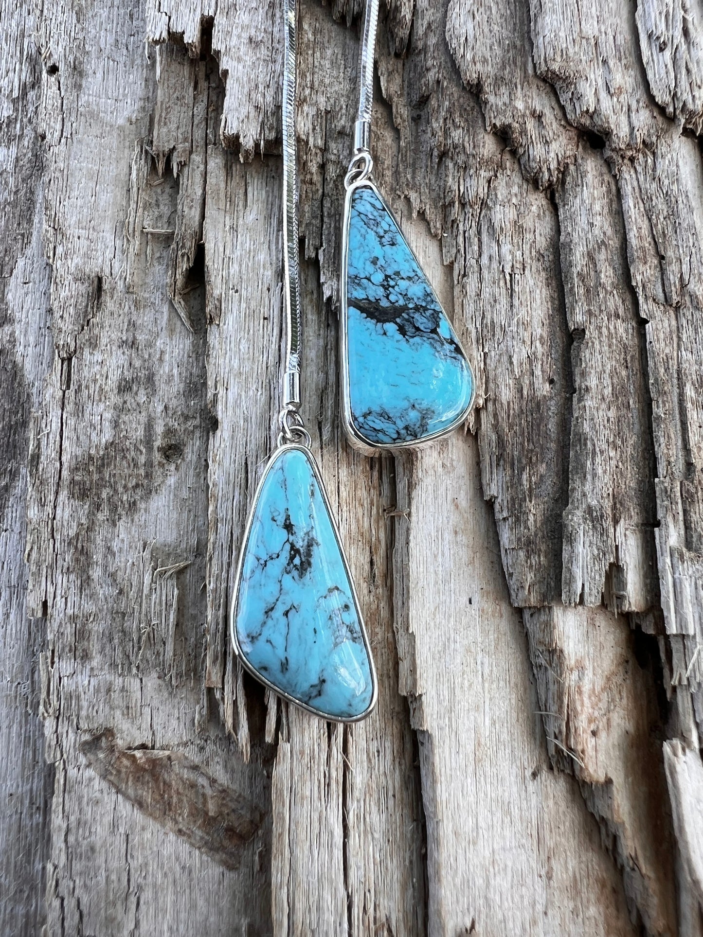 Kingman Turquoise Adjustable Lariat Necklace