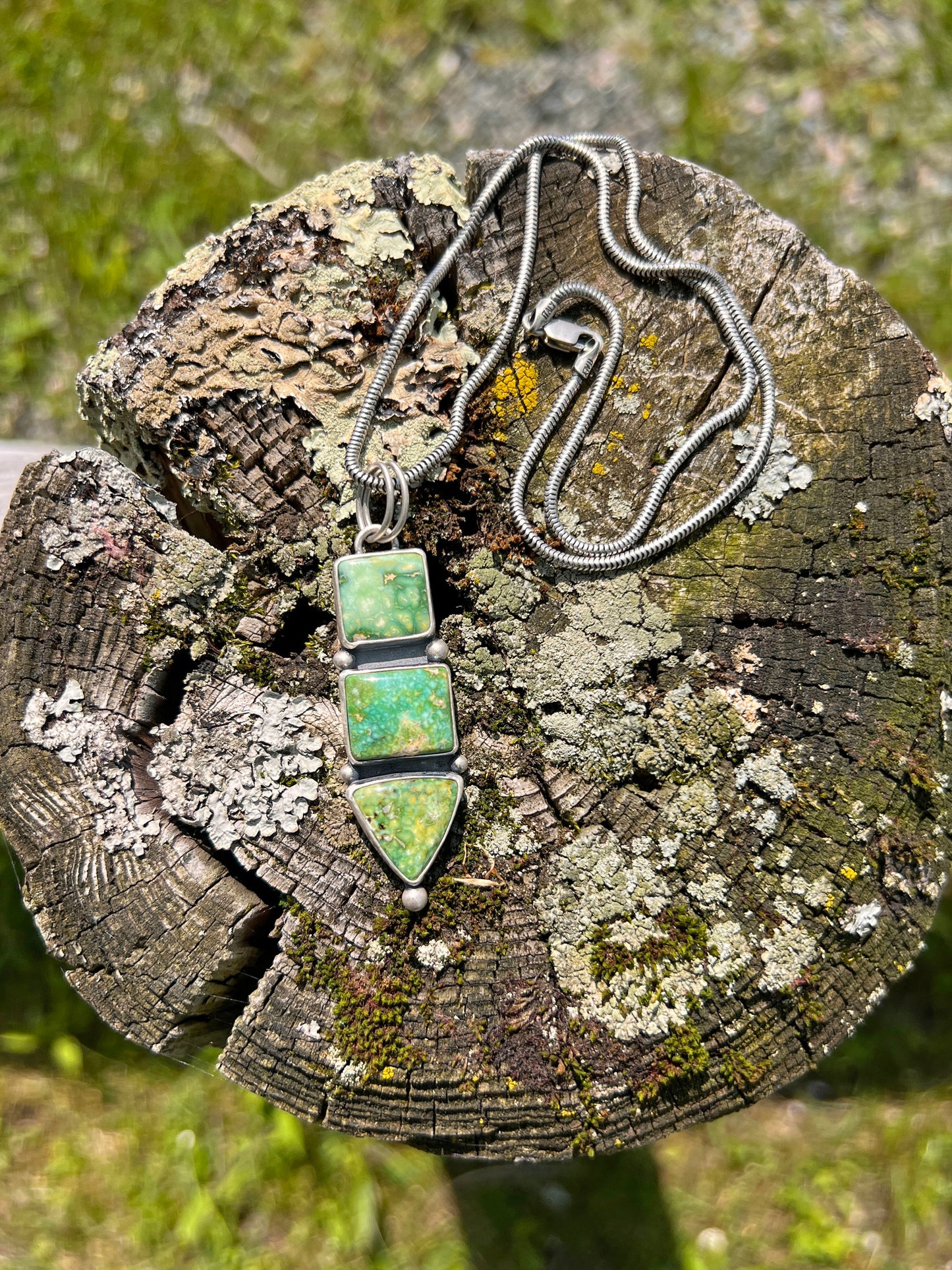 Sonoran Gold Turquoise Necklace