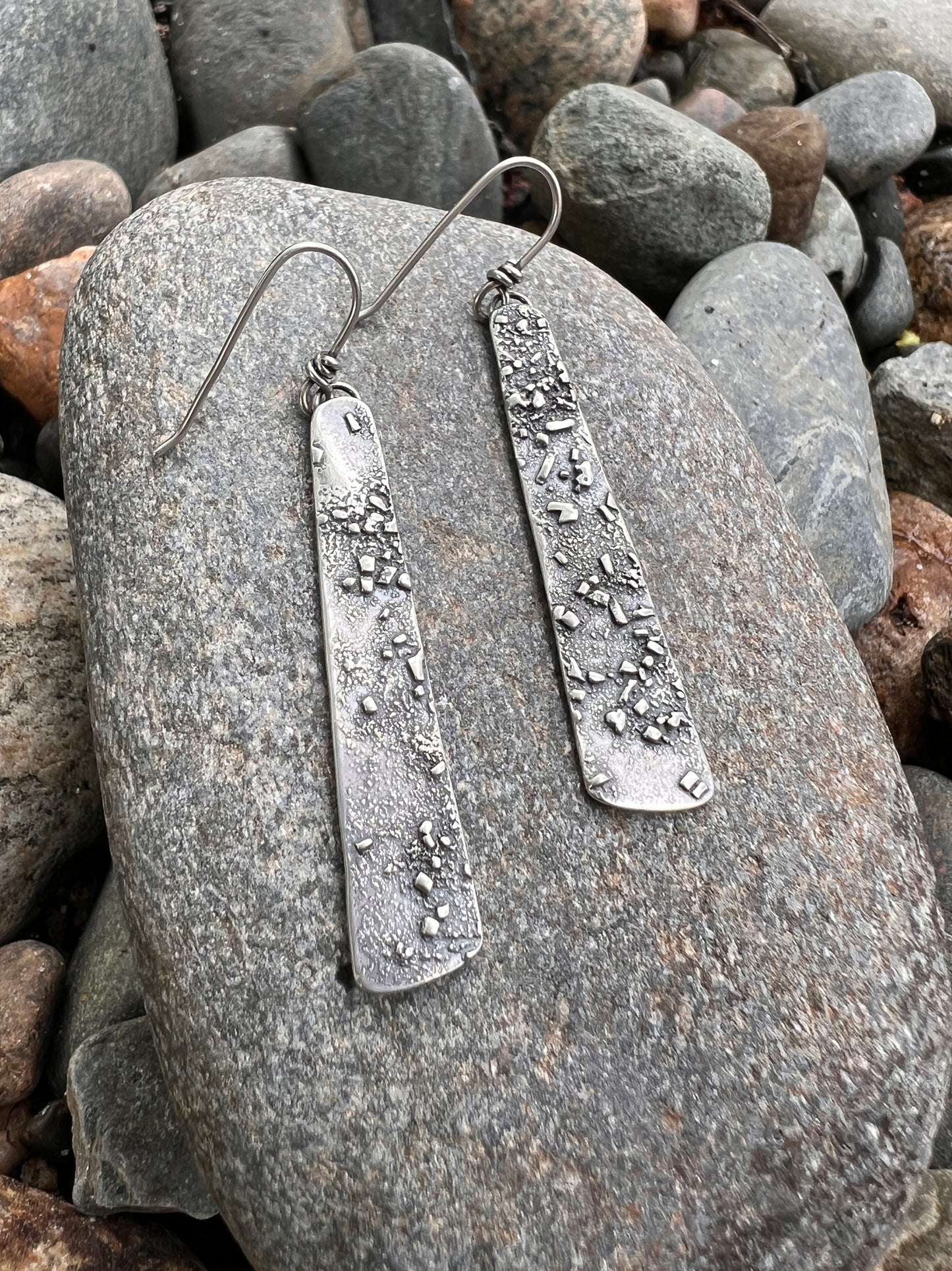 Silver Dust Earrings