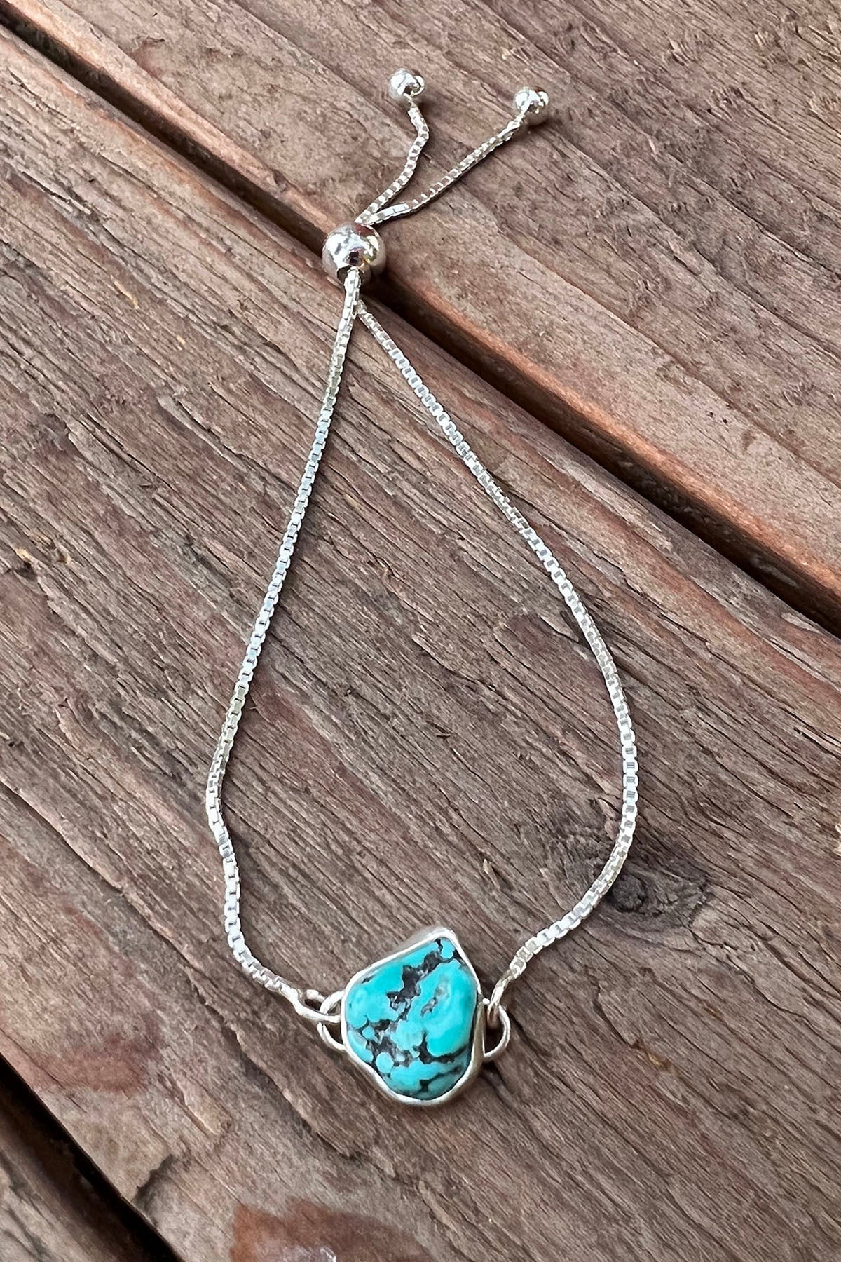 Alacron Turquoise Adjustable Bracelet (Small/Medium)