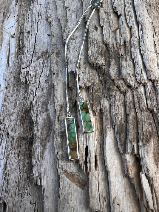 Cloud Mountain Turquoise Adjustable Lariat Necklace