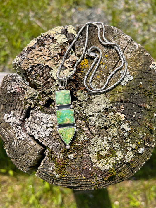 Sonoran Gold Turquoise Necklace